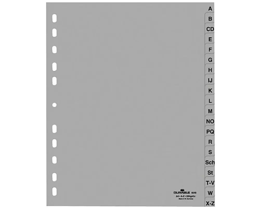 DURABLE Register A4 A-Z XXL