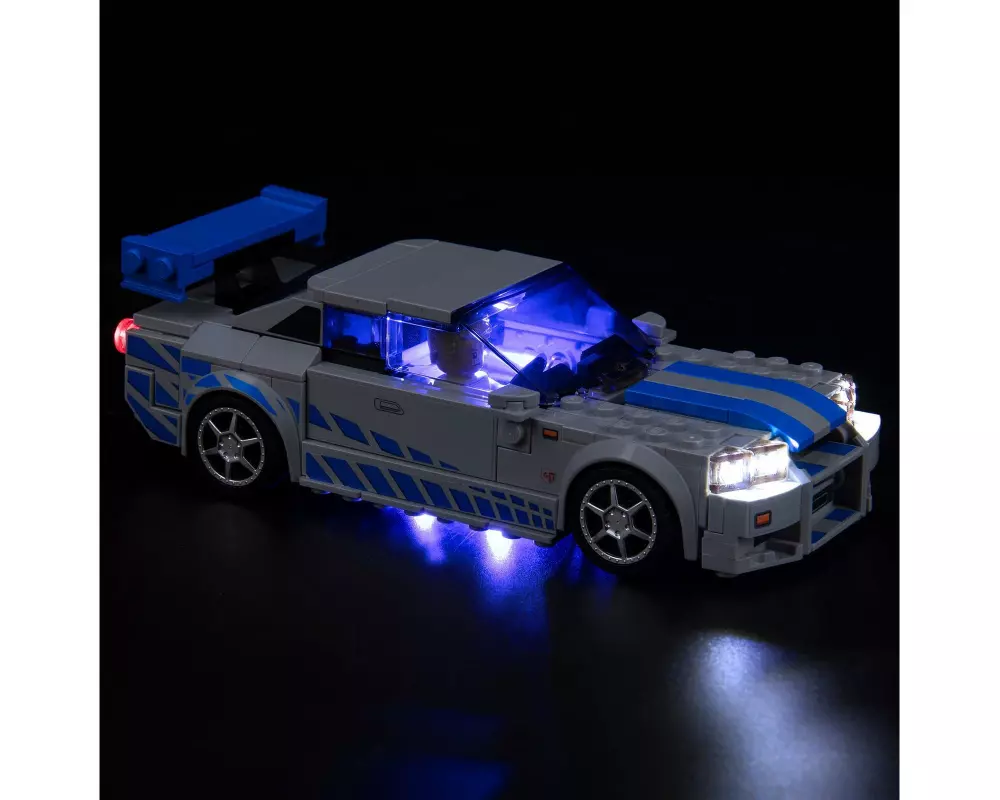BrickBling LED-Licht-Set für LEGO Nissan Skyline GT-R R34 (76917)