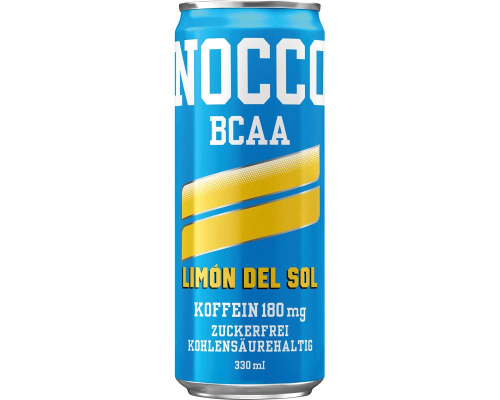 NOCCO BCAA Limon Alu 129400001653 33 cl, 24 Stk.