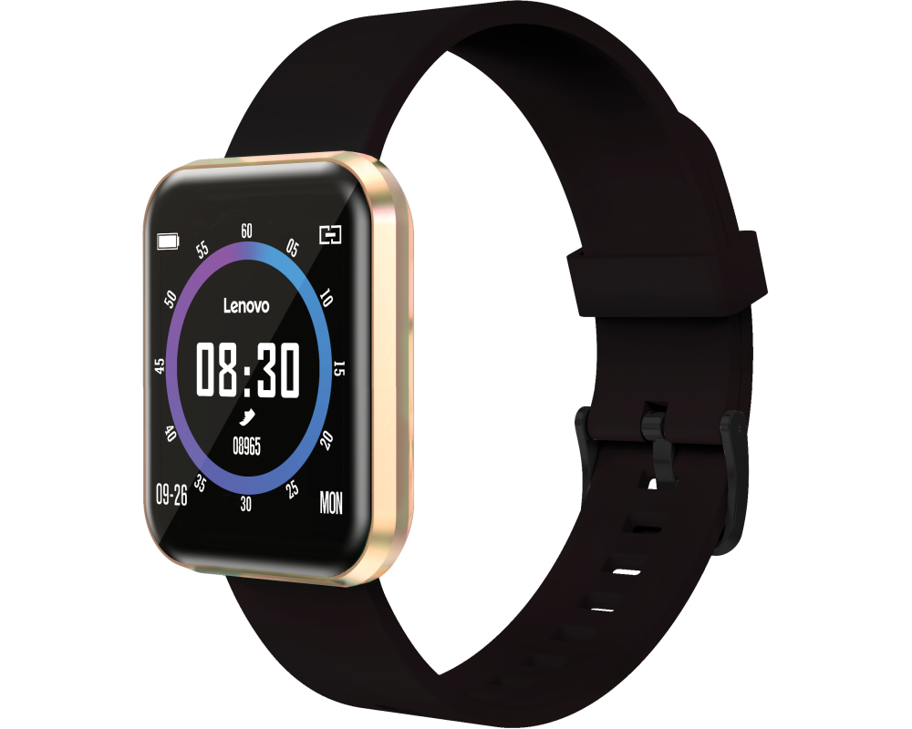 LENOVO Smartwatch E1 Pro black/gold E1 PRO-GD