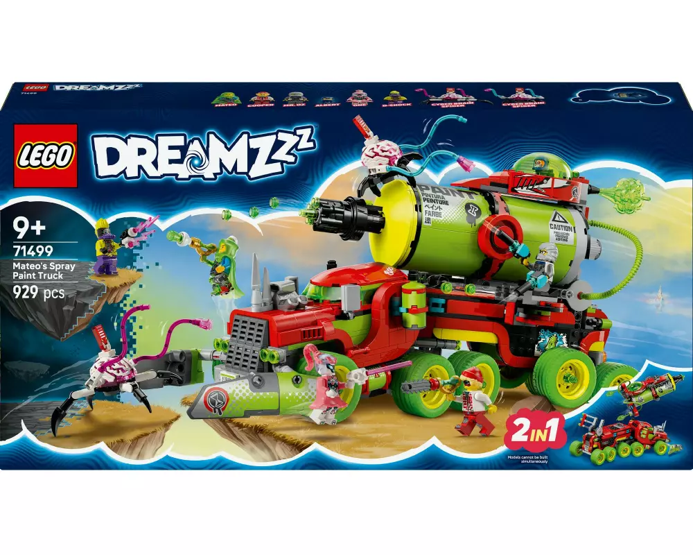 LEGO® DreamZzz Mateos Sprühdosen-Truck 71499