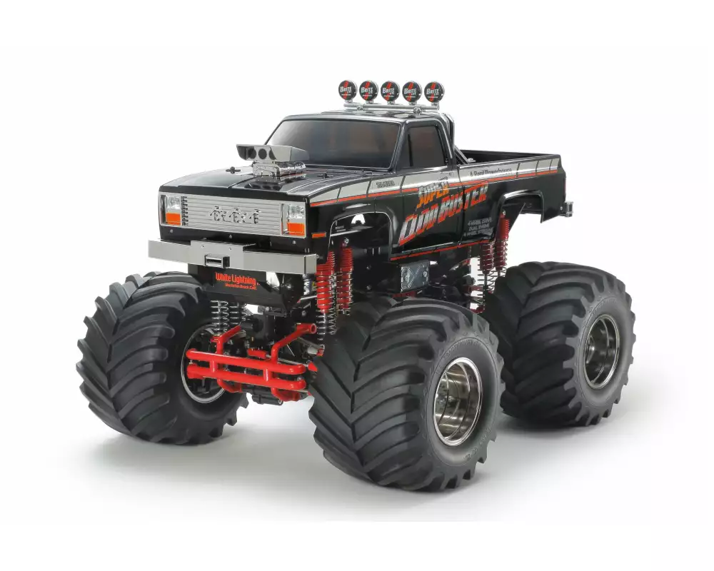 Tamiya Monster Truck Clod Buster Black Edition 4WS Bausatz, 1:10