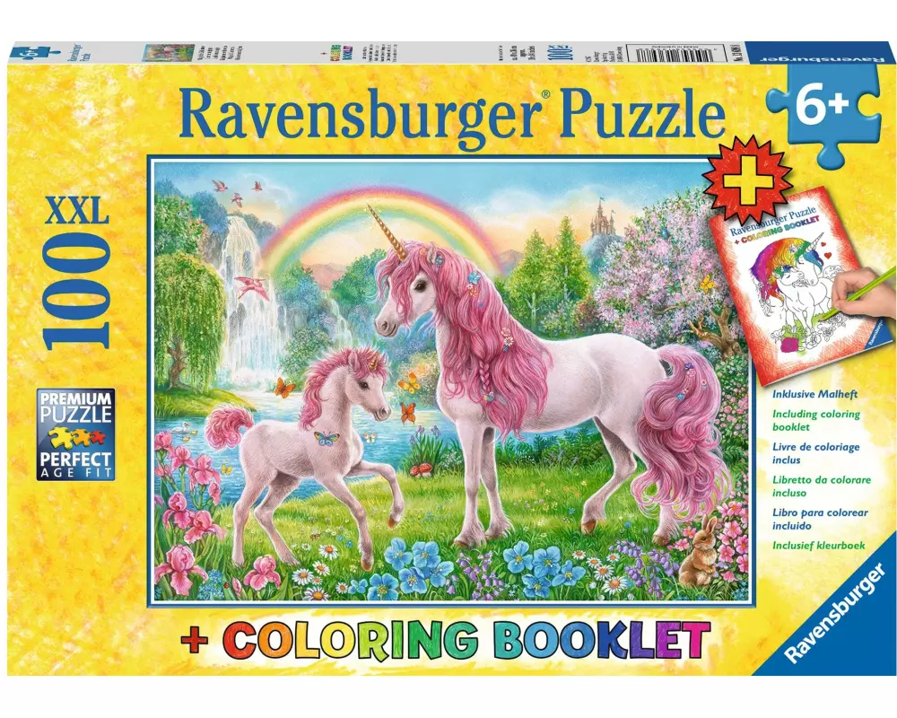 Ravensburger Puzzle Magische Einhörner 100 XXL Teile