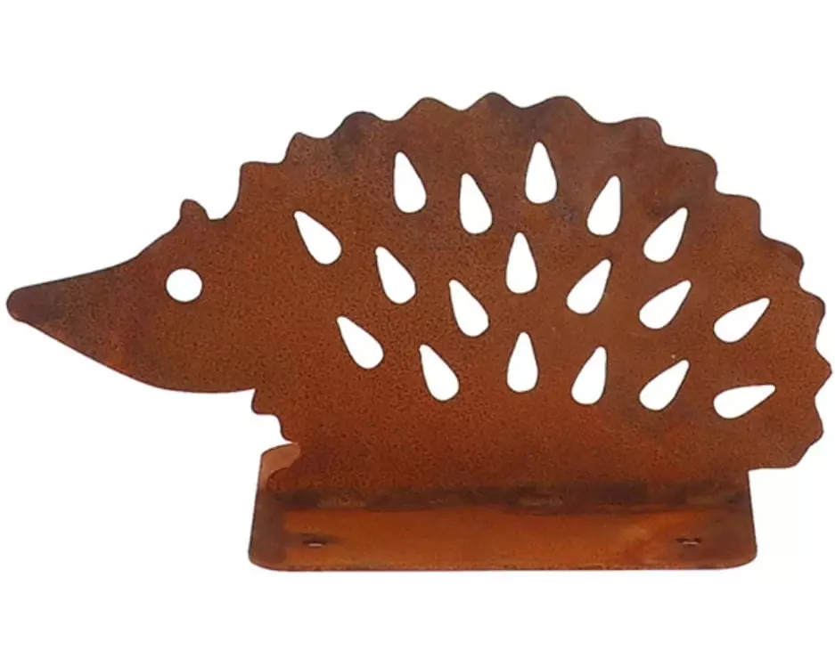 Esschert Design Dekofigur Igel Rostbraun