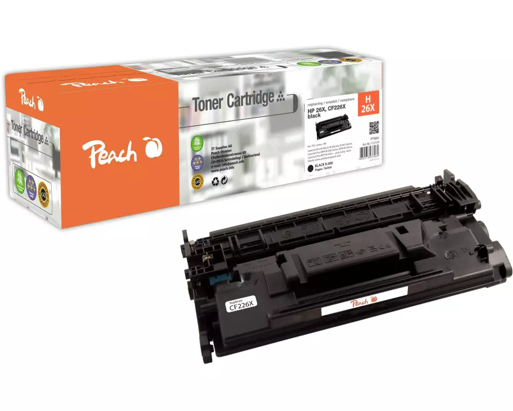 Peach Toner HP No. 26A Black