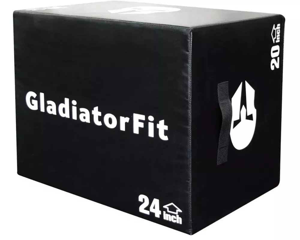 Gladiatorfit Schaumstoff-Plyobox zum Springen 3 in 1