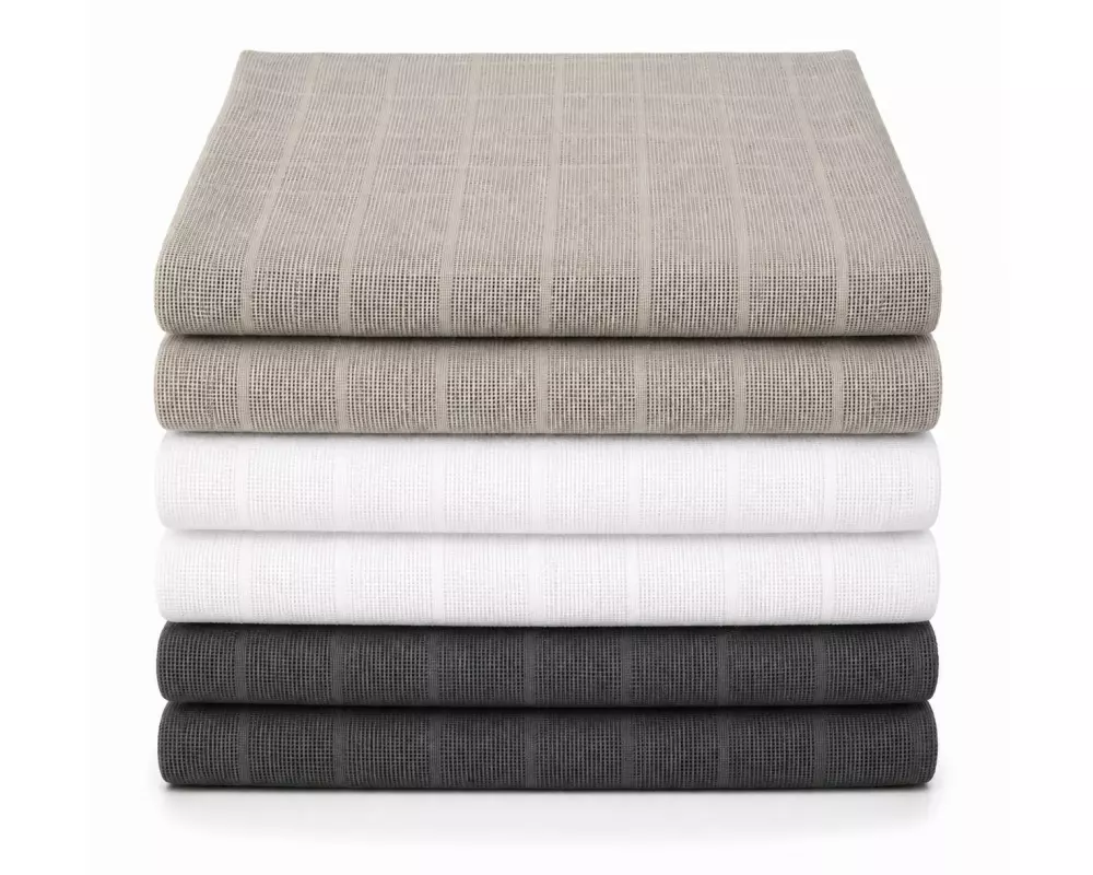 MAKIAN Mulltuch 6er Pack, 80 x 80 cm