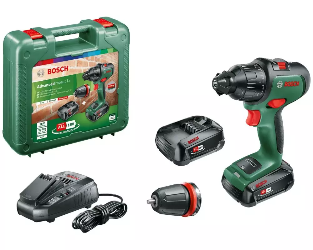 Bosch Akku-Schlagbohrschrauber AdvancedImpact 18 Kit