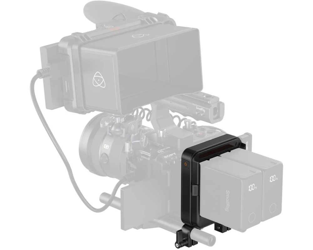 Smallrig Adapterplatte – Akkus des Typs NP-F 15mm LWS-Stabklemmensatz