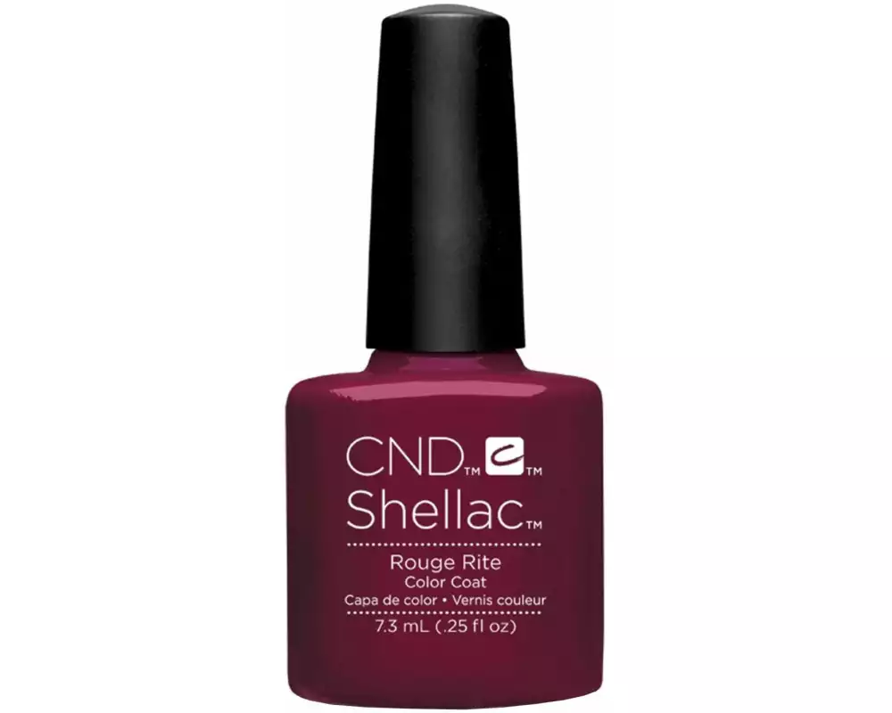 cnd UV-Nagellack Shellac Rouge Rite 7.3 ml Rouge Rite