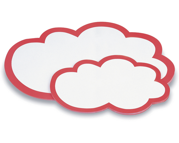 MAGNETOPLAN Moderationswolken 111152004 610x370mm 20 Bl.