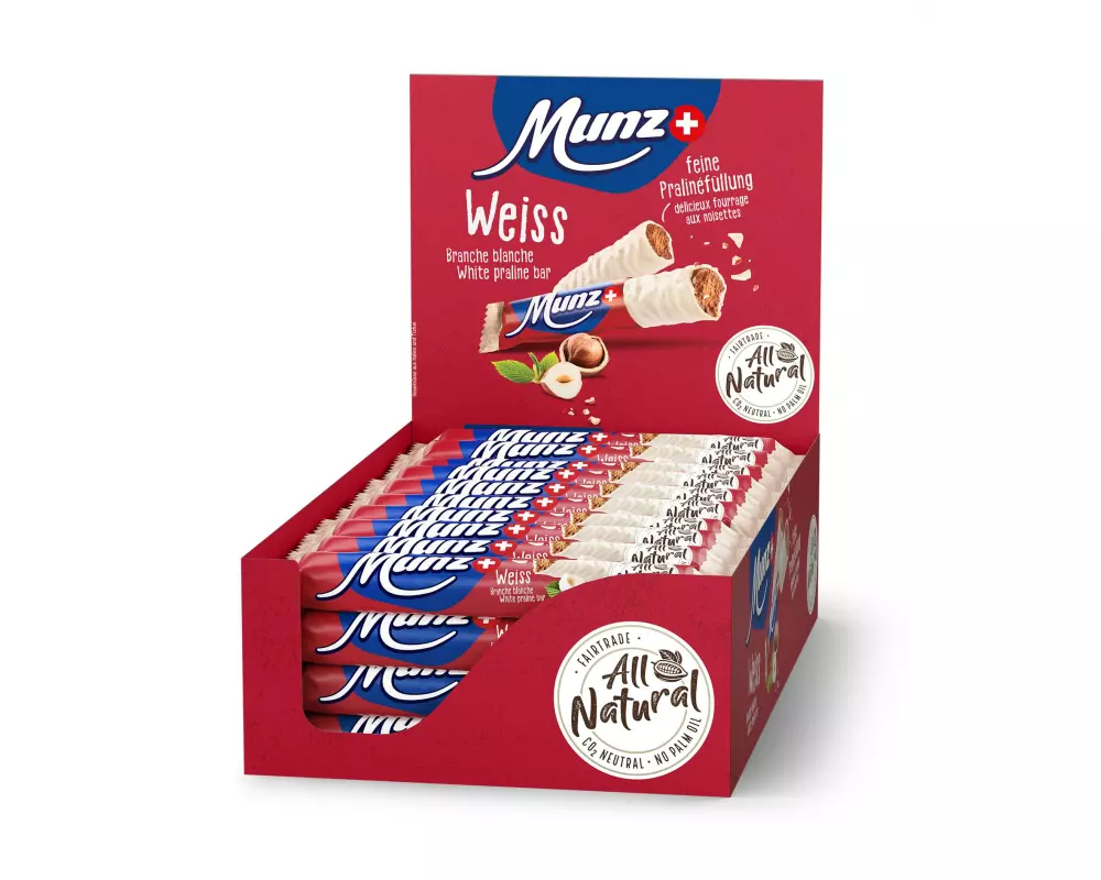 Munz Riegel Munz Prügeli weiss 40 x 46 g