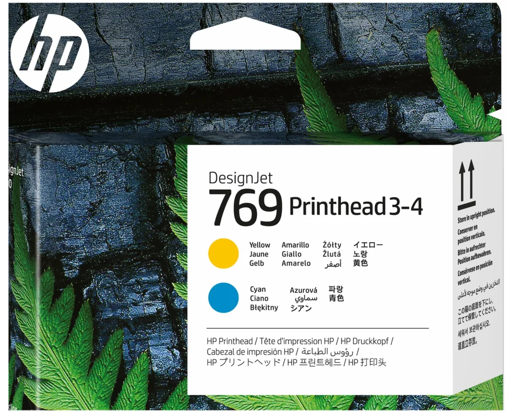 HP 769 Yellow Cyan 3-4 DesignJet Printhead