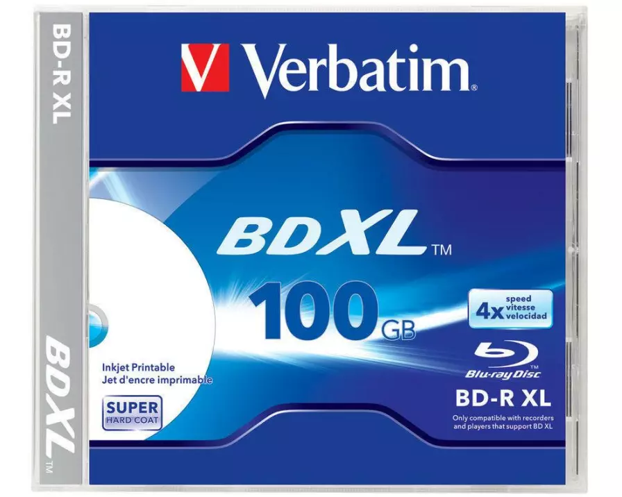 Verbatim BD-R 43790 100 GB, Jewelcase (1 Stück)