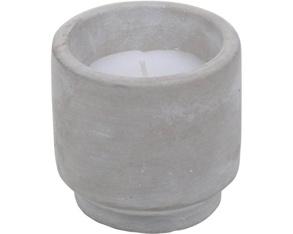 STEINHART Indoor Kerze Cleo 72x79mm 2019301000 weiss