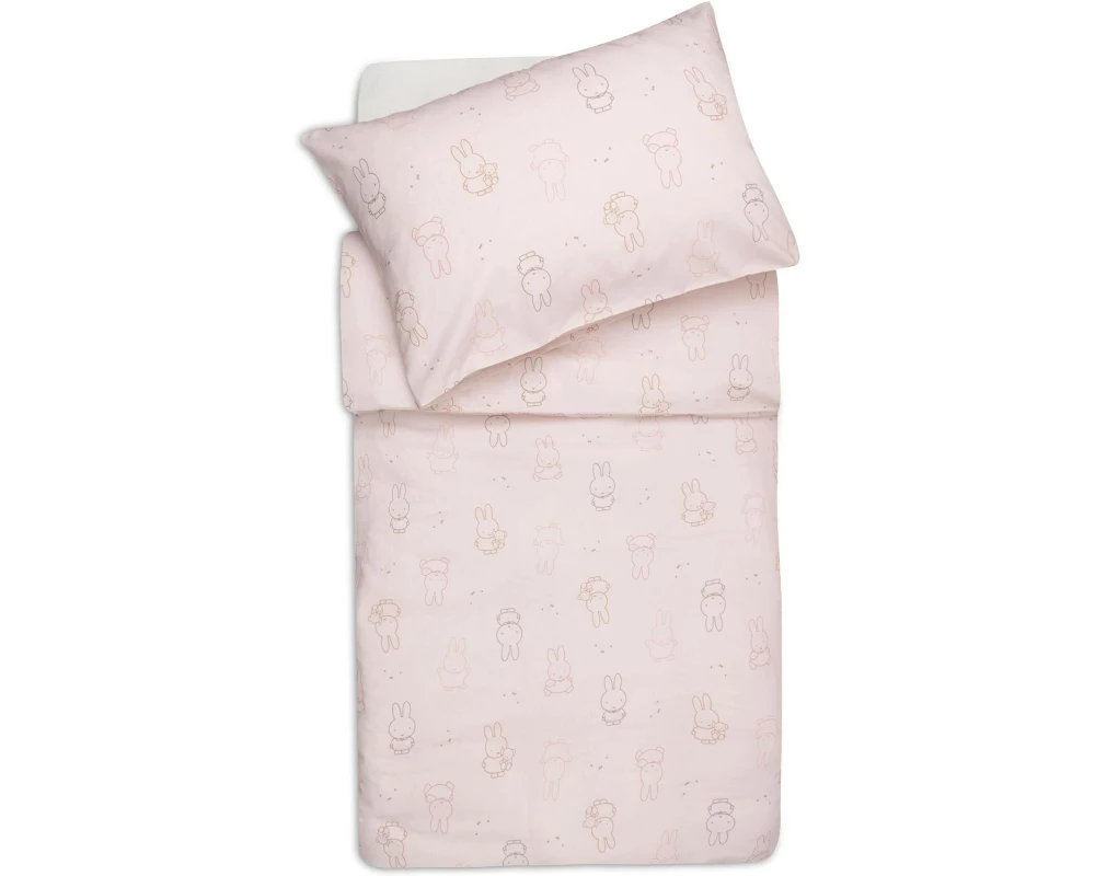 Jollein Bettwäsche 100 x 140cm – Miffy Moments Silk Rose