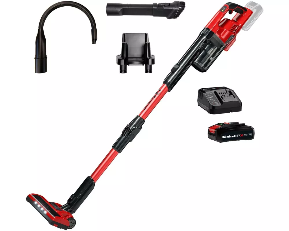 Einhell Akku-Stielsauger TE-SV 18 Li-FLX mit Knickgelenk