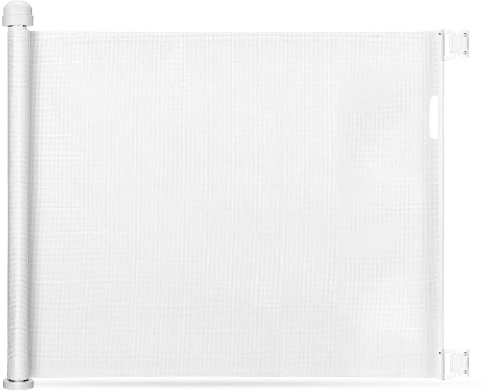 momcozy Türschutzgitter Baby Gate 140 cm, Weiss
