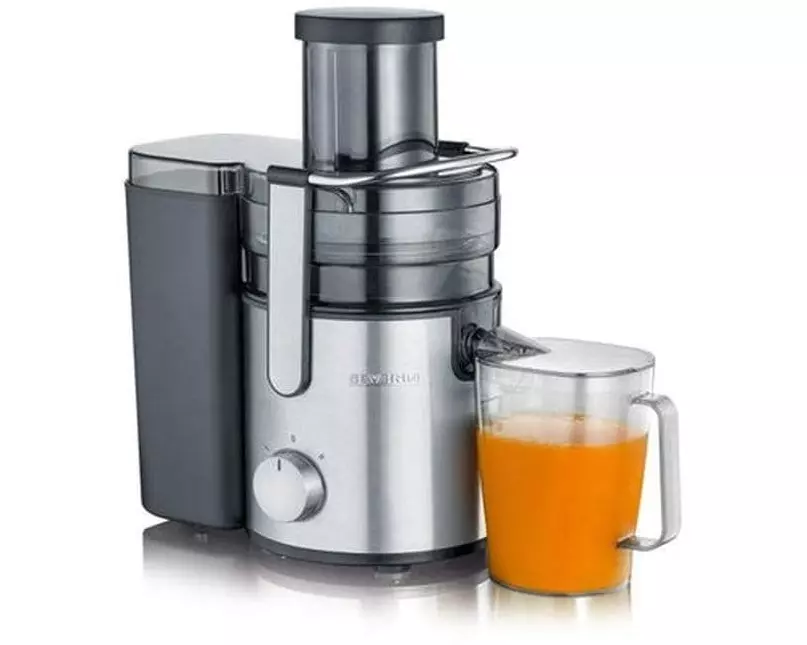 Severin Entsafter ES 3570 Schwarz/Silber