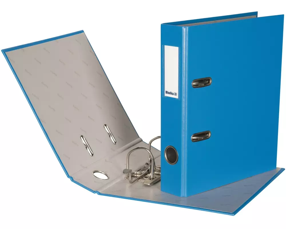 Biella Ordner Plasticolor A5 4 cm, Blau
