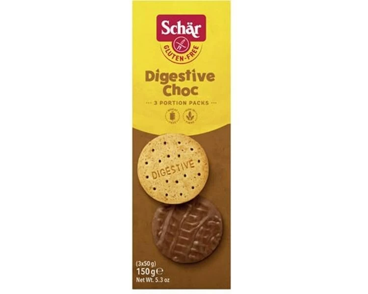 Dr.Schär Snack Digestive Choc glutenfrei 150 g