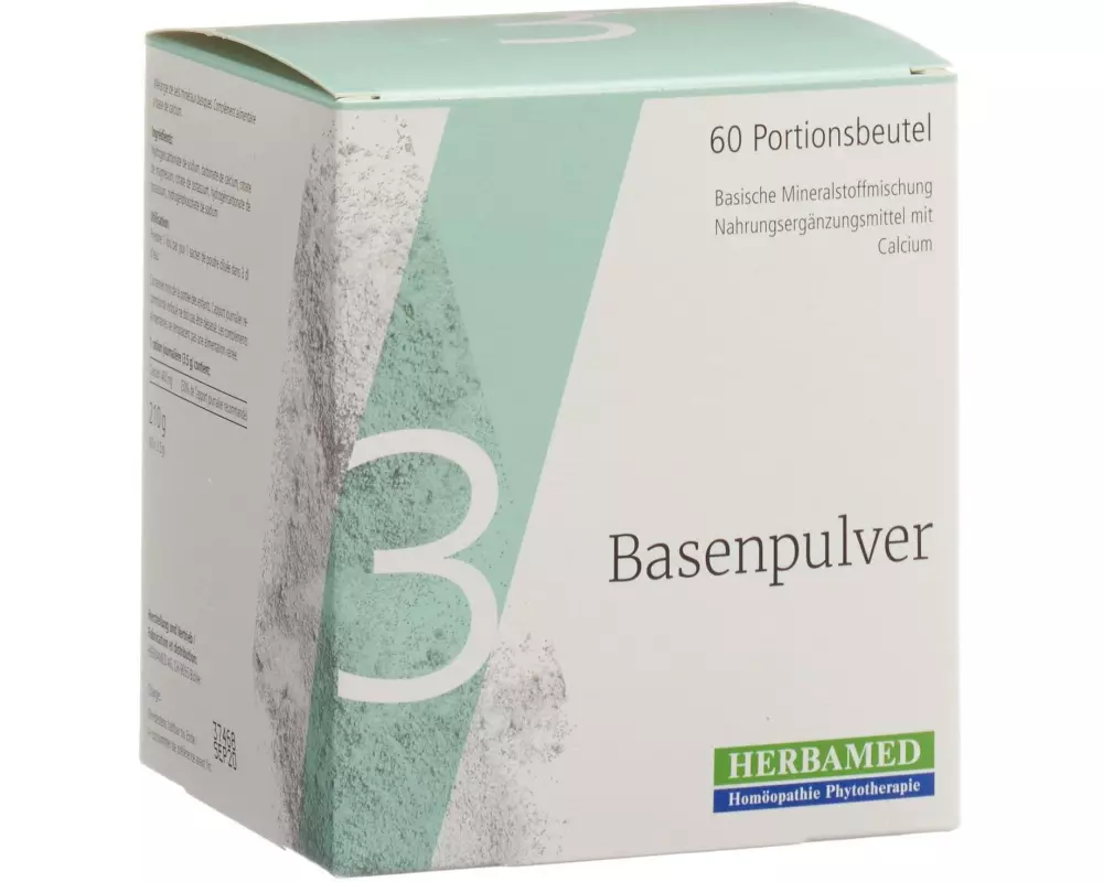 Herbamed Basenpulver 60 Beutel