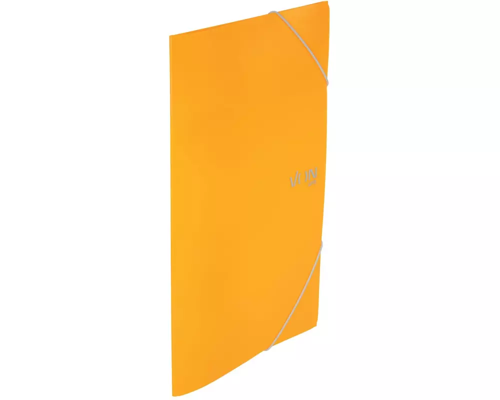 VON Gummibandmappe A4, Gelb