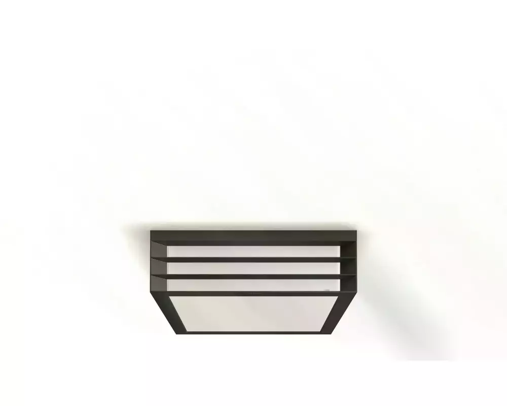 Philips Wandleuchte Moonshine 2 x E27, 2 x 14 W, Anthrazit