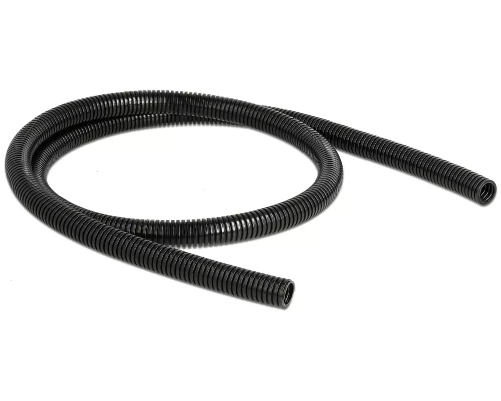 Delock Kabelschlauch 1 m x 13 mm Schwarz