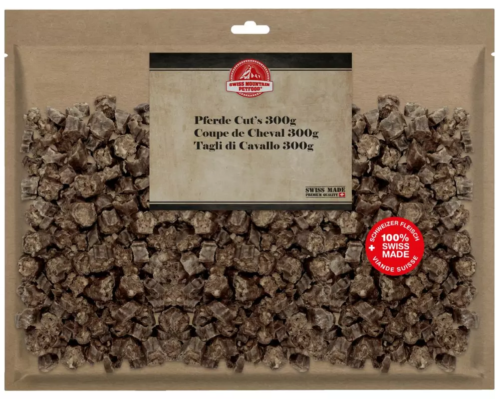 Swiss Mountain Petfood Kauartikel Cavallinos Cut's, 300 g