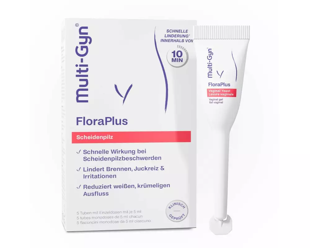 Multi Gyn FloraPlus Vaginalgel 5 Monodosen
