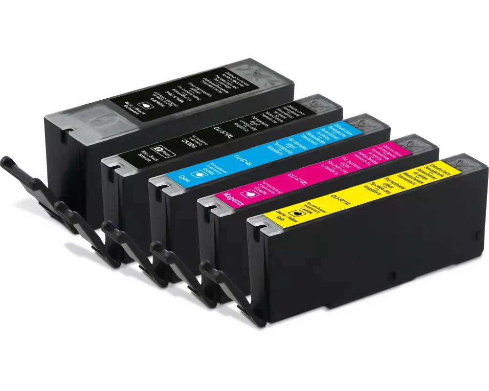 Generic Ink Tinte Canon PGI-570 XL Multipack Black/Cyan/Magenta/Yellow