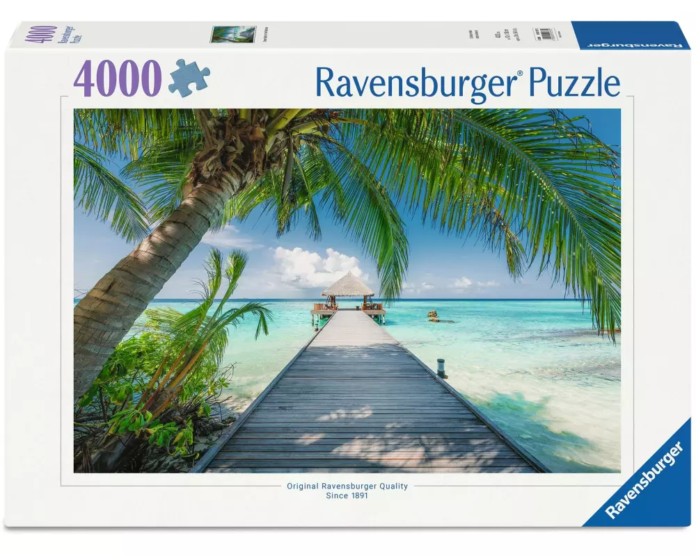 Ravensburger Puzzle Traumstrand auf den Malediven 4000 Teile