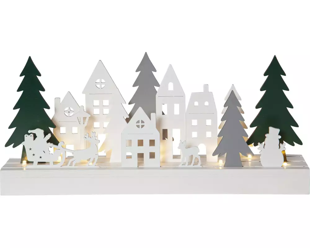 Star Trading Dekolicht Kerzenleuchter Puzzel, Warmweiss