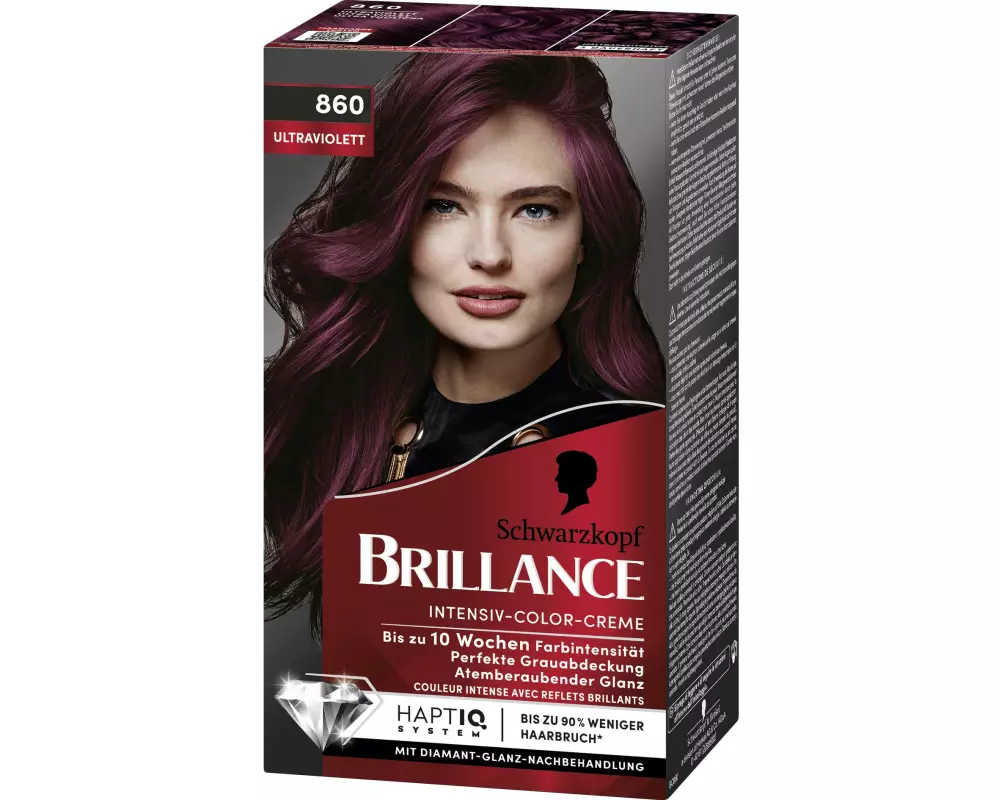 Schwarzkopf BRILLANCE Haarcoloration 860 Ultraviolett