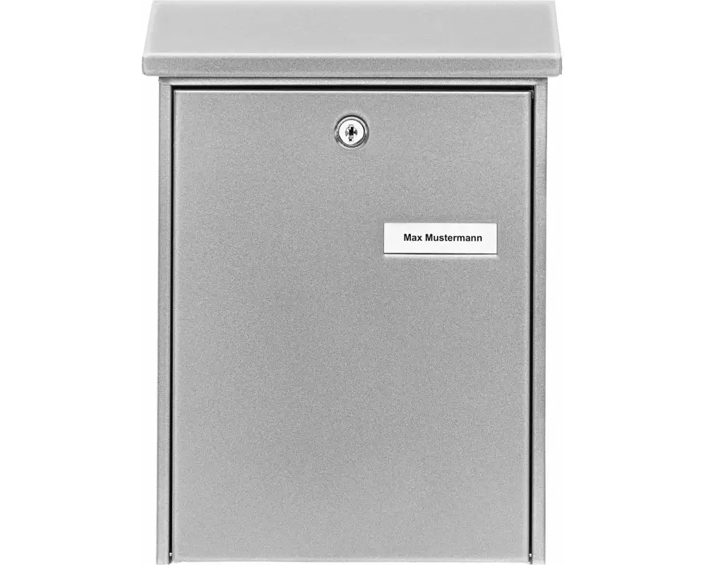 Burgwächter Briefkasten DAILY 5861 E Silber