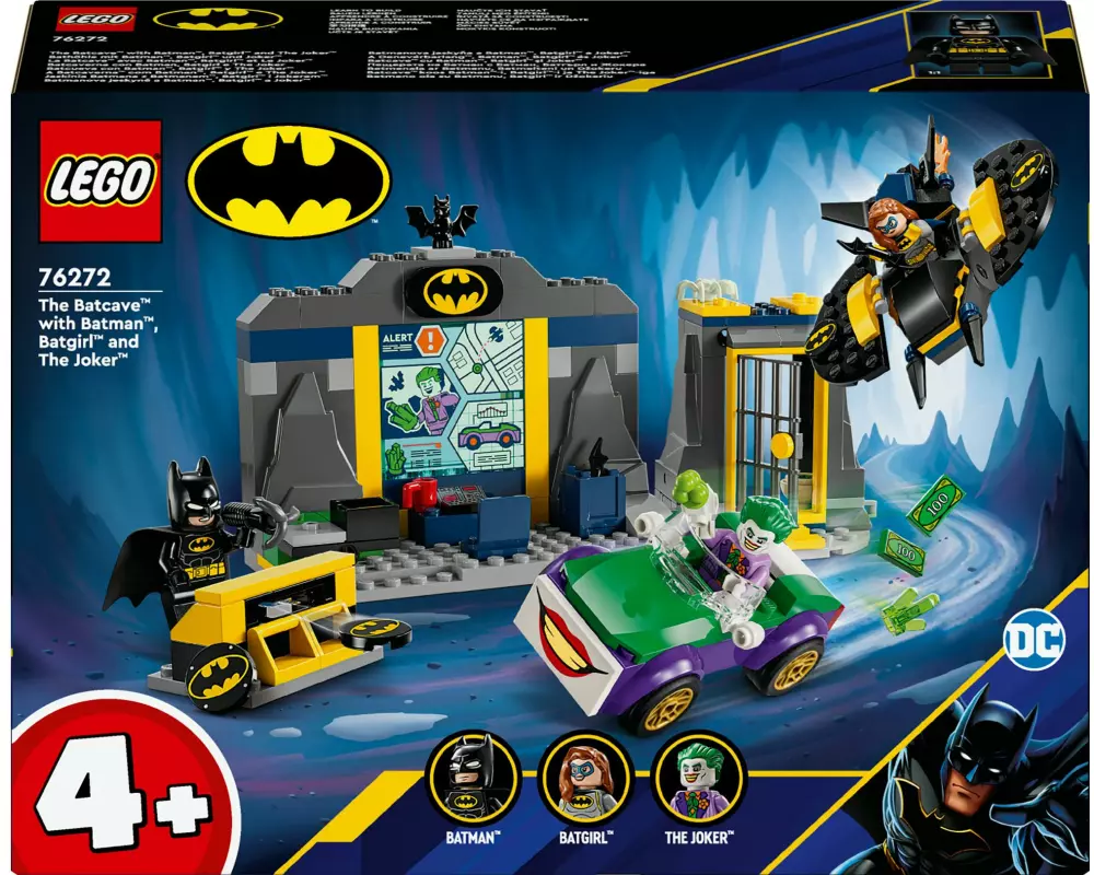 LEGO® DC Bathöhle mit Batman, Batgirl und Joker 76272