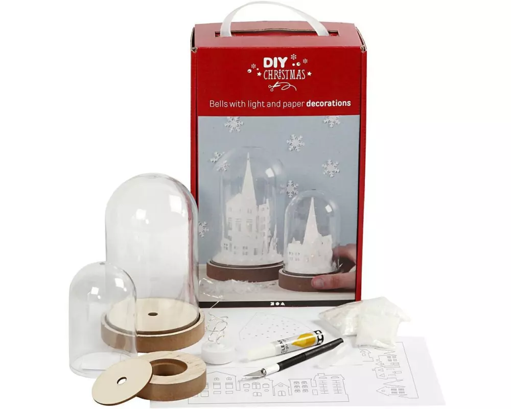 Creativ Company Kunststoffform 12.5 + 18 cm Glocken