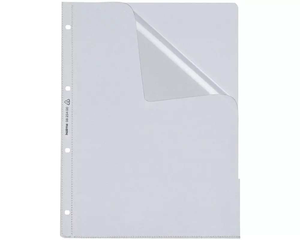 Kolma Zeigetasche A4 ExtraSolid Transparent