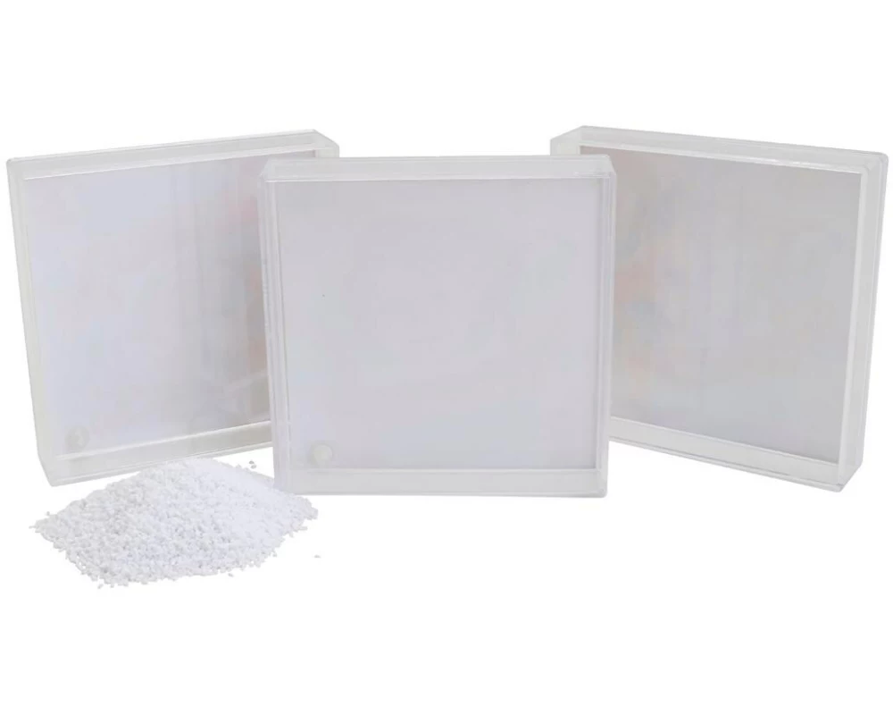 Creativ Company Schüttelrahmen Quadratisch Transparent 11 x 11 cm 10 Stk
