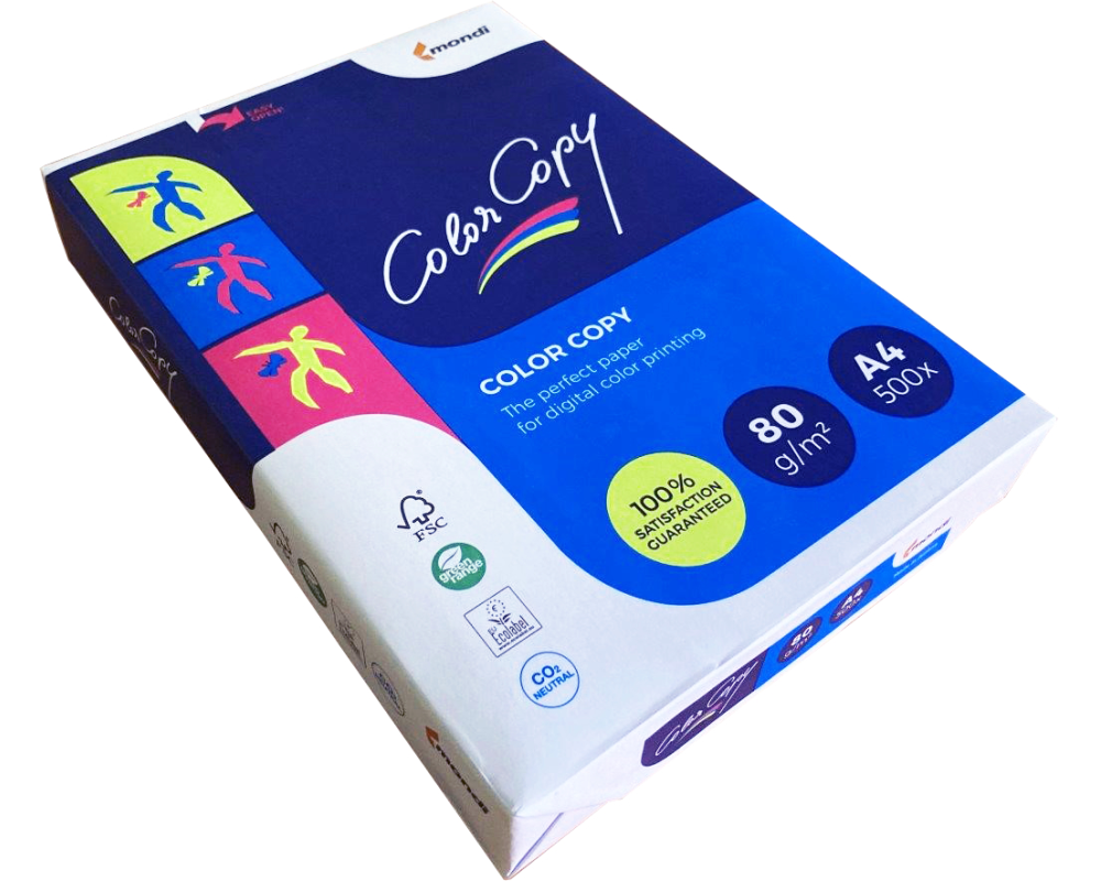 COLOR COPY Kopierpapier A4 88268708 80g, weiss, Satin 500 Blatt