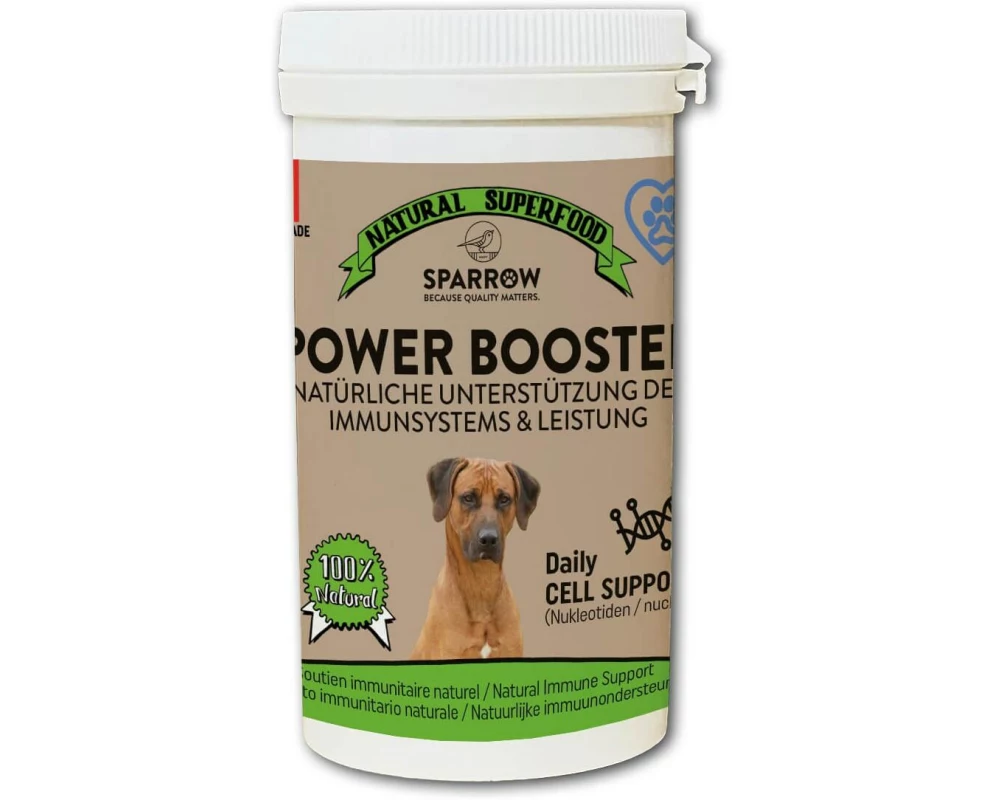 Sparrow Hunde-Nahrungsergänzung Power Booster 450 g
