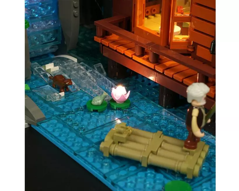 Lumibricks Waterfall Cabin LED-Beleuchtung
