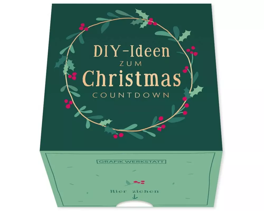 Grafik Werkstatt Message in a Box Christmas Countdown