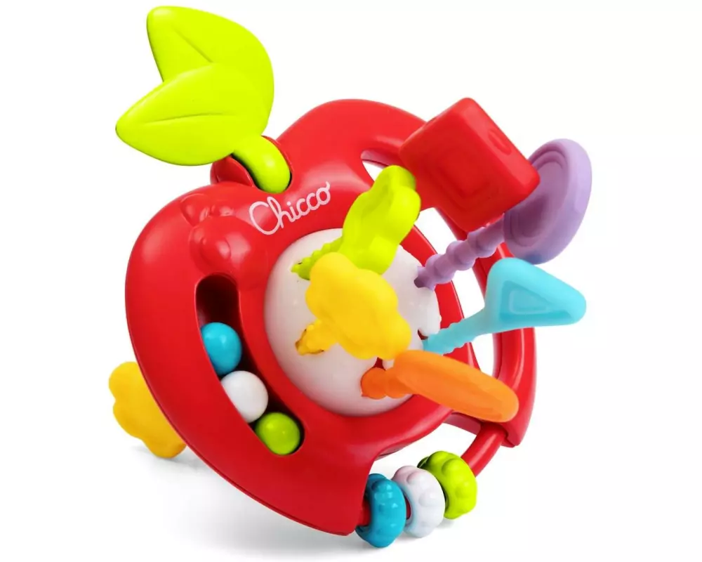 Chicco Sensorisches Ziehspielzeug Apfel
