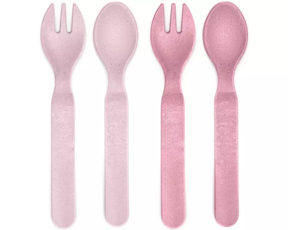 reer Besteck Growing 4-teilig Rosa