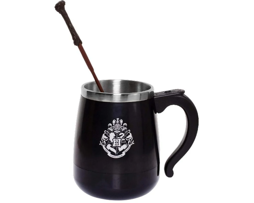 Thumbs Up! Harry Potter selbstrührende Tasse mit Zauberstab 350 ml