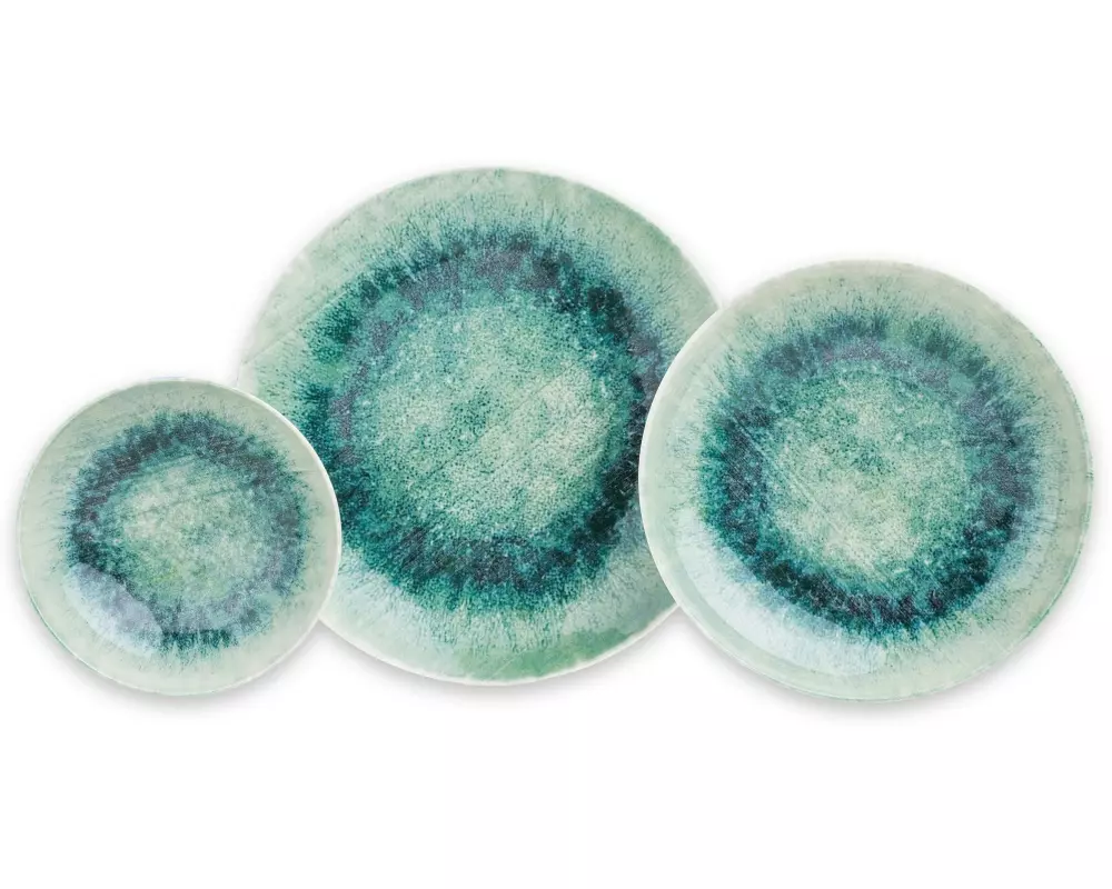 Hermia Geschirr-Set Türkis