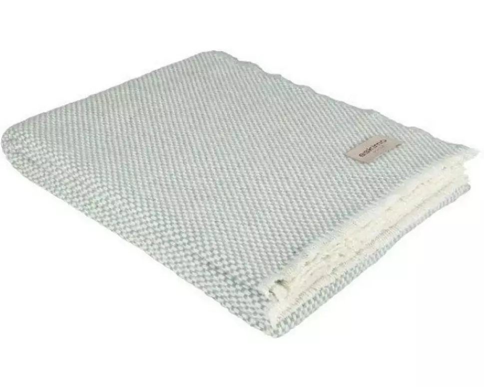 Eskimo Decke Torino 130 x 180 cm, Salbei