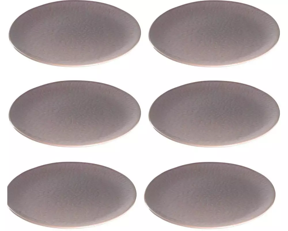 Leonardo Speiseteller Matera Ø 27 cm, 6 Stück, Rosa